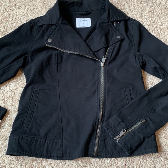 Womens Old Navy Black Jacket- Size XS - Picture 2 of 6